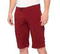 100% Ridecamp Shorts Brick 32"
