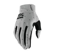 100% RIDEFIT - Guanti Slasher, taglia M, colore: Argento