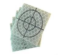 100 riflettori per stazioni totali, autoadesivi, resistenti alle intemperie, precisi (60 mm)