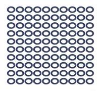 100 rondelle di scarico dell'olio da 12 mm per modelli Toyota compatibili con numeri OEM 90430-12031 90430-12028 09515665394