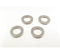 100 rondelle piane normali Inox 10mm A4 AISI 316