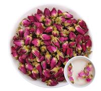 100% Rose Bud 50g/1.76oz Fresco, Foglia sciolta non OGM, Fiori secchi naturali erbe per la produzione di sapone, sciroppo, bevande, cottura, bellezza fai da te, bustine e profumo fresco