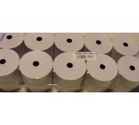 100 ROTOLI TERMICI REGISTRATORE CASSA 80X80X12 ROTOLINI CARTA COMPUTER PIZZERIE