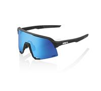 100 s3 matte black hiper blue multilayer mirror lenses