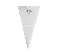 100 Sac à poche tasca da pasticcere antiscivolo trasparenti Bakery 53 cm