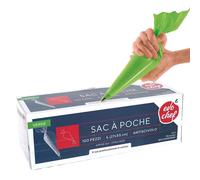 100 Sac a poche tasca da pasticcere antiscivolo verdi 55x27cm grandi