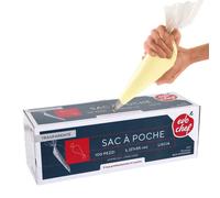 100 Sac a poche tasca da pasticcere lisce trasparenti Evo Chef