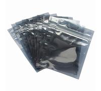 100 sacchetti antistatici richiudibili impermeabili semi-trasparenti per componenti elettronici sensibili, 210 x 230 mm