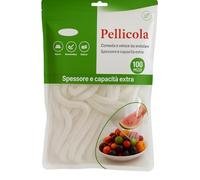 100 Sacchetti Copri Alimenti con Elastico - Riutilizzabili, Trasparenti, Estensibili - Ideali per Ciotole, Piatti e Contenitori