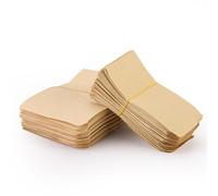 100 Sacchetti di per carta Gialla a Base di Pasta di Biodegradabili e Fu