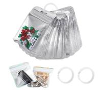 100 sacchetti per gioielli con strass | Organizzatore di accessori per gioielli per appassionati di fai da te, principianti, professionisti, donne, uomini, adulti