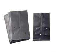 100 sacchetti per piantare vivaio progettati per massimizzare lo sviluppo delle radici nelle serre (20 x 25 cm)