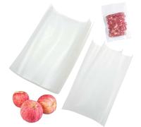 100 sacchetti per sottovuoto per alimenti da 10 x 15 cm, per sottovuoto e freezer, spessi e goffrati, con tutti i tipi di macchine sigillanti, resistenti al congelamento, all'ebollizione e al