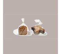 100 Sacchetti Plastica Trasparenti Moplefan per incarto Alimenti Panettone Alto da 1000g o Colomba 750g 320x450mm