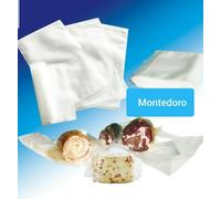 100 SACCHETTI SOTTOVUOTO PER ALIMENTI GOFFRATO GOFFRATI 15X40 BUSTE MICRON 105 [EEK: Conforme]