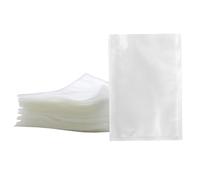 100 sacchetti trasparenti per sottovuoto, in nylon e polietilene di grado commerciale, sacchetti per alimenti, per sigillare un pasto, NutriChef, senza BPA, ideali per la conservazione sottovuoto, la