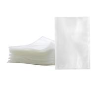 100 sacchetti trasparenti per sottovuoto, in nylon e polietilene di grado commerciale, sacchetti per alimenti, per sigillare un pasto, NutriChef, senza BPA, ideali per la conservazione sottovuoto, la