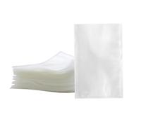 100 sacchetti trasparenti per sottovuoto, in nylon e polietilene di grado commerciale, sacchetti per alimenti, per sigillare un pasto, NutriChef, senza BPA, ideali per la conservazione sottovuoto, la