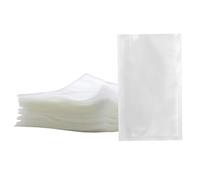 100 sacchetti trasparenti per sottovuoto, in nylon e polietilene di grado commerciale, sacchetti per alimenti, per sigillare un pasto, NutriChef, senza BPA, ideali per la conservazione sottovuoto, la