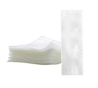 100 sacchetti trasparenti per sottovuoto, in nylon e polietilene di grado commerciale, sacchetti per alimenti, per sigillare un pasto, NutriChef, senza BPA, ideali per la conservazione sottovuoto, la