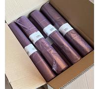 100 SACCHI PER RIFIUTI 70x110 110L 50gr/sacco NERO GIALLO AZZURRO VIOLA NEUTRO