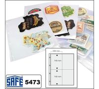 100-SAFE-5473-Fogli Di Inserimento-Birra-La Raccolta Di Foglie-A4-4x-100x150mm