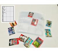 100-SAMMELHÜLLEN-Prospekthüllen-A4-120my-9-Fächer-90x67mm Per Pokemon Star Wars