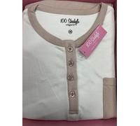 100 Sbadigli Pigiama Donna Caldo cotone Misure calibrate art 003