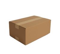 100 scatole pieghevoli 350 x 250 x 150 mm scatole pieghevoli cartone imballag...