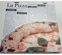 50 SCATOLE PIZZA CONTENITORE CARTONE ASPORTO 35x75X5 SCATOLA TAKE AWAY M.ITALY