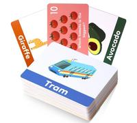 100 schede flash per bambini, carte di prima parola, flashcard con lettere, colori, forme, carte di apprendimento per bambini più piccoli