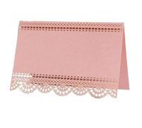 100 segnaposto con nome tavolo da fiori, in pizzo, messaggio, auguri, matrimonio, doccia, decorazione for bomboniere Per Banchetti(Color 3)