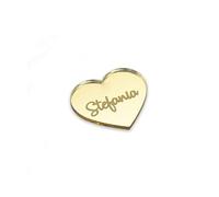 100 Segnaposto in Plexiglass Acrilico o Legno a Forma di Cuore Personalizzati Nomi Parola Iniziali Segnaposti Decorazioni per Feste Banchetti Eventi Matrimonio Cerimonie Promessa Comunione Battesimo