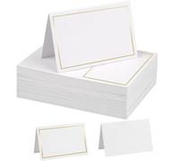 100 segnaposto, senza stampa, 9 x 10 cm | Per scrivere voi stessi per matrimoni, compleanni, comunioni, battesimi e molto altro ancora