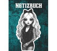 100 Seiten Notizheft Tattoo Girl + Adress- und Telefonregister - ideal für Alltag, Beruf & kreative Ideen