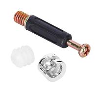 100 Set 3 in 1 Ruota Eccentrica Pezzo di Collegamento Mobili Kit Dadi Viti Accessori Hardware Pratico Spessore della Piastra Requisiti di Installazione