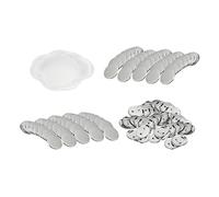 100 set 32mm Pin Badge Button Parts Forniture for bottoni che fanno macchina