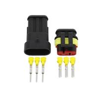100 set di connettori a 3 pin 1,5 connettori for cavi elettrici impermeabili DJ7031-1,5-11/21 connettori for lampade allo xeno for automobili