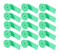 100 Set Etichetta Auricolare Vuota per Pecora Verde, in Tpu e Rame | Gestione Informazioni per Suini e Camelidi, Facile da Usare, Flessibile, Pratica, Minore Sanguinamento