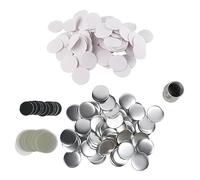 100 set forniture per pulsanti da 58 mm, badge bottone vuoto badge rotondo per le forniture per spillo per spillo fai -da -te kit di perno di metallo per mestiere artigianale