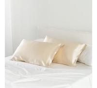 100% Seta Di Gelso Casalinga Federe per Capelli E Pelle Donna Busta 50X75Cm Entr