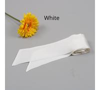 100% Seta Nastro Sciarpa Solido Colore Lungo Cravatta Copricapo Fascia Elegante