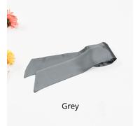 100% Seta Nastro Sciarpa Solido Colore Lungo Cravatta Copricapo Fascia Elegante