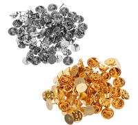 100 Sets Dorsi Per Spille Smaltate Schienali Lo Spillo Di Metallo