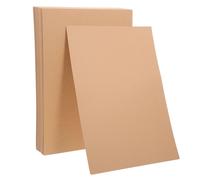 100 Sheets Cartoncino Kraft Carta Artigianale Marrone Biglietti D'auguri Vuoti