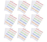 100 Sheets Congelatore Etichette Adesivi Per Frigorifero Adesive Barattoli