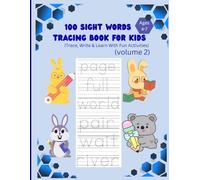 100 Sight Words Tracing Workbook Volume 2: