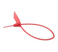 100 sigilli di sicurezza in plastica, etichette con fascette numerate, monouso 250 mm B