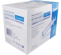 100 SIRINGHE MONOUSO 5ML STERILI CON AGO CONFEZIONATE SINGOLARMENTE USO MEDICO L