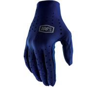 100% Sling Guanti da bicicletta, blu, taglia M per maschi